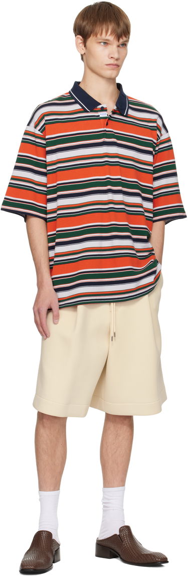 Polo tričko Martine Rose Martine Rose Oversized Striped Polo Rôznofarebný | 643JE02418, 3