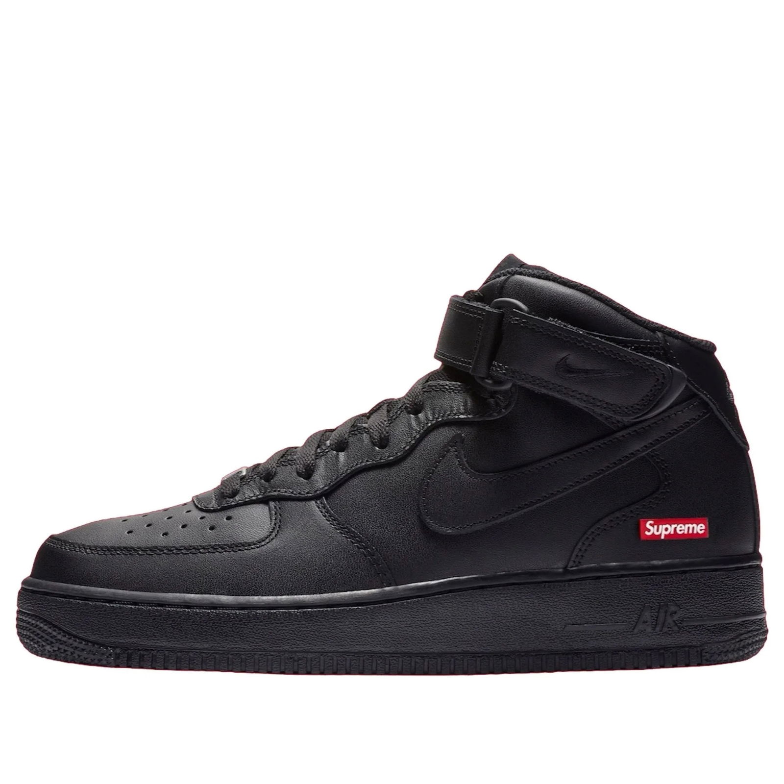 Air Force 1 Mid "Supreme Black"