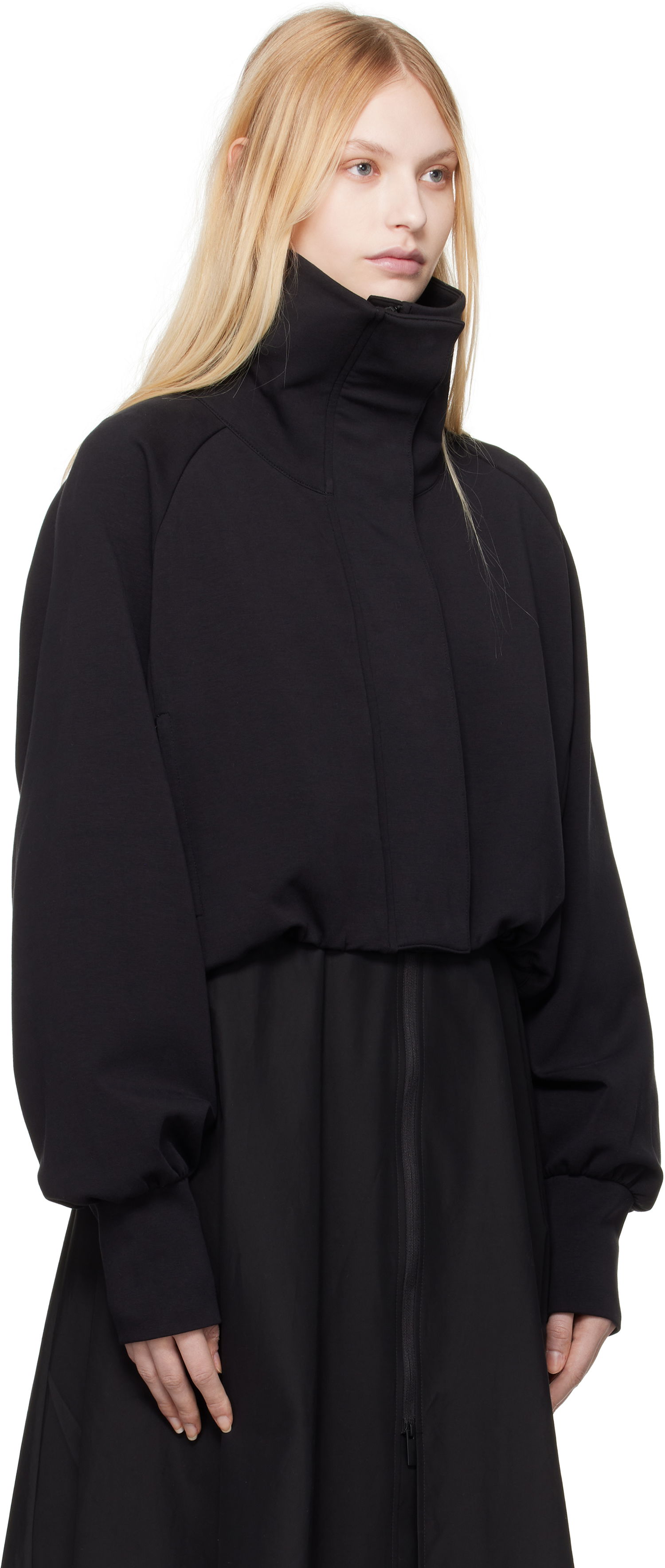Šaty Moncler Moncler Zip Up Jacket Čierna | K10938G0000889AMJ, 1