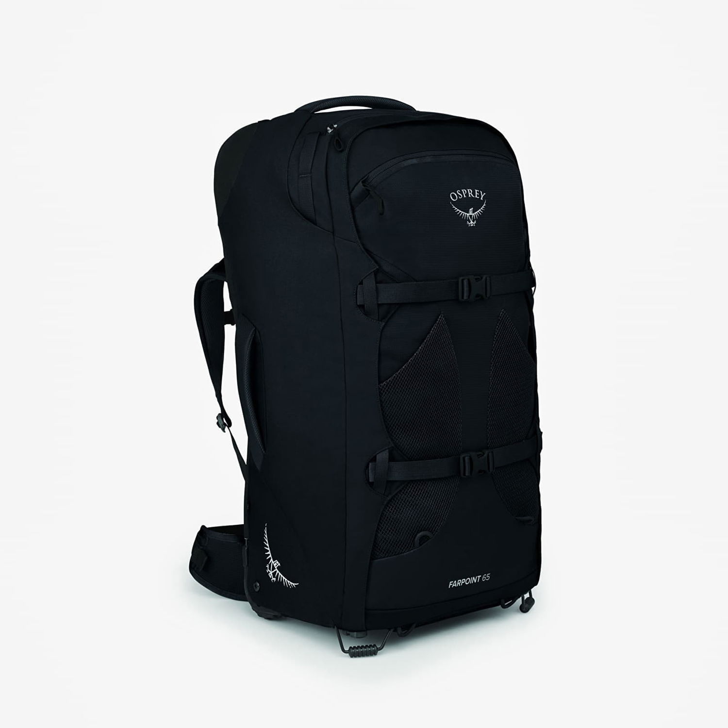 Cestovná taška Osprey Wheeled Travel Pack Farpoint Wheels 65 Čierna | 10020525OSP, 0