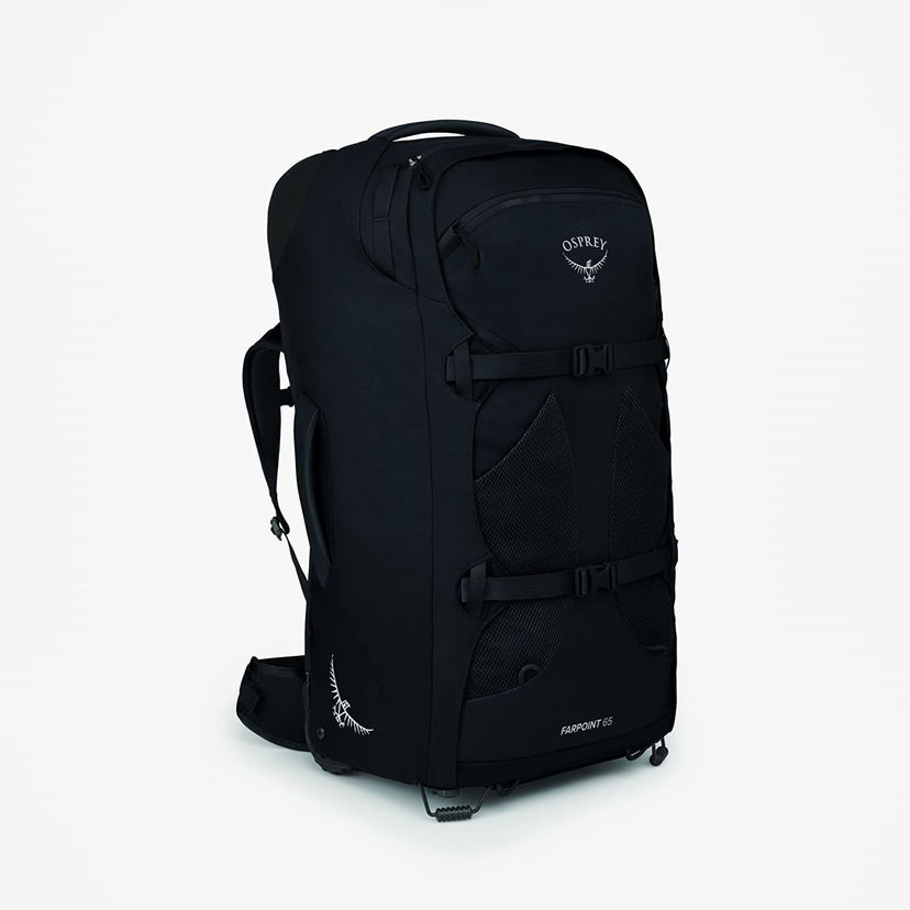 Cestovná taška Osprey Wheeled Travel Pack Farpoint Wheels 65 Čierna | 10020525OSP
