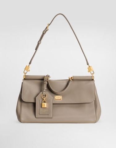 Kabelka Dolce & Gabbana Dolce & Gabbana My Sicily Plongé Calfskin Handbag Béžová | BB7782B73218I399, 2