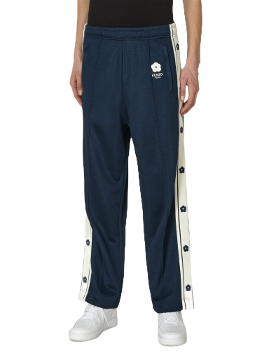 Nohavice KENZO Varsity Track Pants Blue Navy | FD55PA7474IE 77