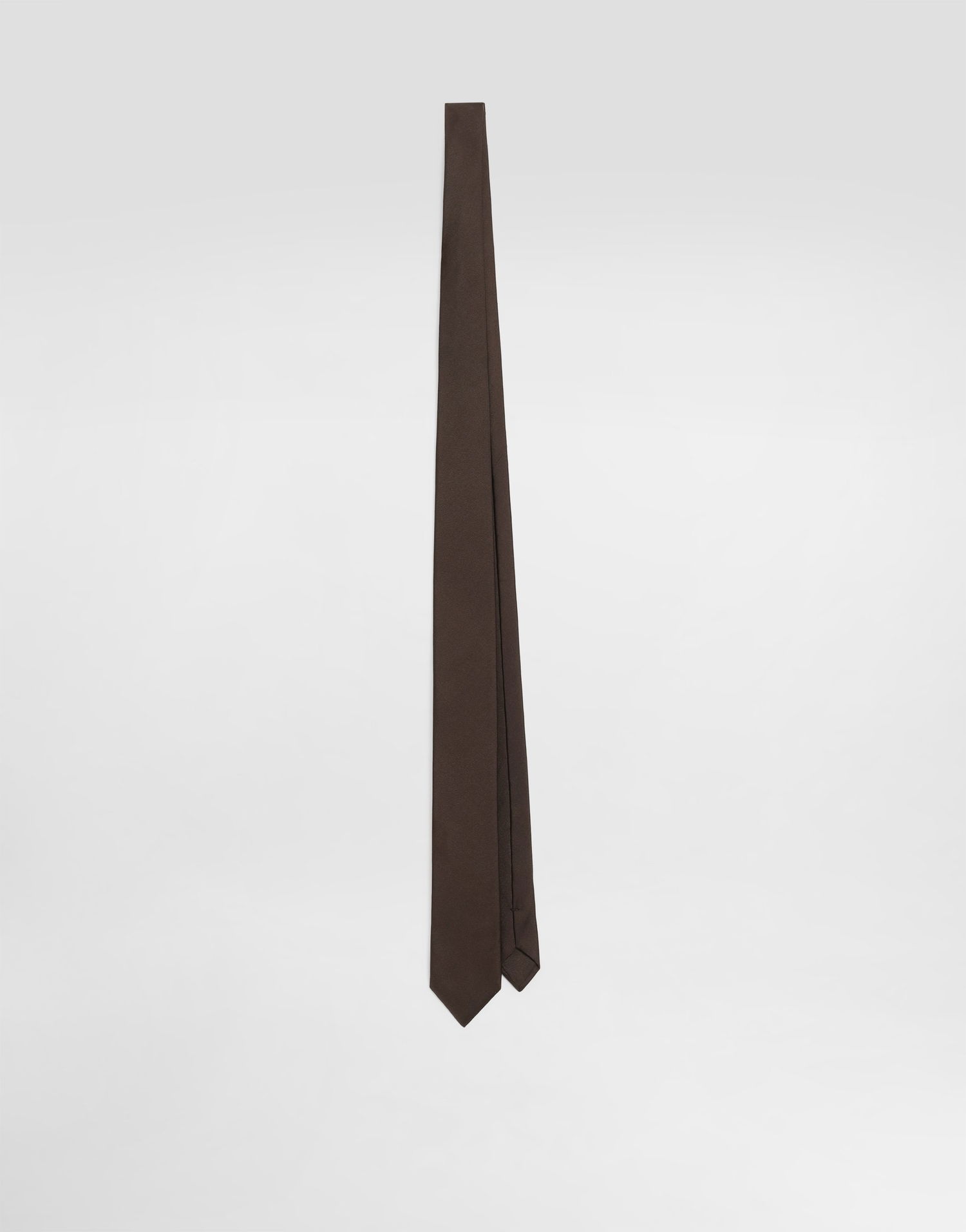 Doplnky Dolce & Gabbana Dolce & Gabbana Silk Twill Tie Hnedá | GT149EFU10SM1213, 0