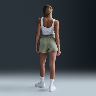 Šortky Nike Nike Sportswear Chill Terry Mid-Rise Shorts Zelené | IB7885-370, 3