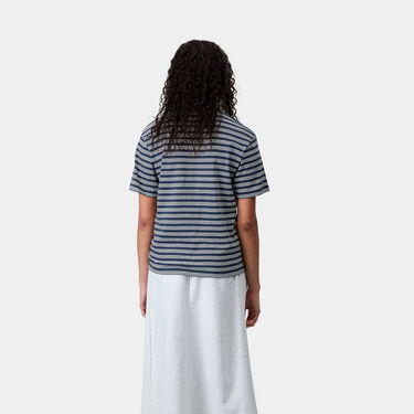 Tričko Carhartt WIP Carhartt WIP Sydney Stripe Short Sleeve T-Shirt Navy | I034494_9, 2