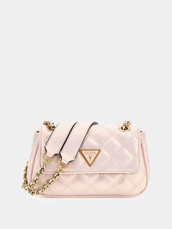 Kabelka GUESS Iridescent Giully Mini Crossbody Bag Ružová | HWQI8748780, 0