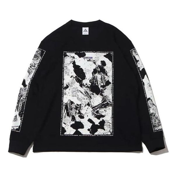 Tričko Nike ACG Abstract Rock Pattern Pullover Čierna | DQ4962-010, 0