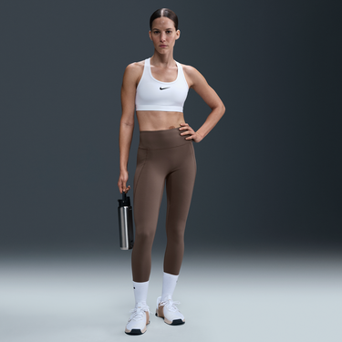 Legíny Nike Nike Universa High-Waisted 7/8 Pocket Leggings Hnedá | HQ6810-233, 1