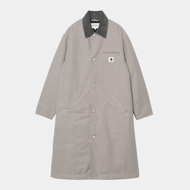 Kabáty Carhartt WIP Webster Long Sleeve Coat Šedá | I035676_8, 1