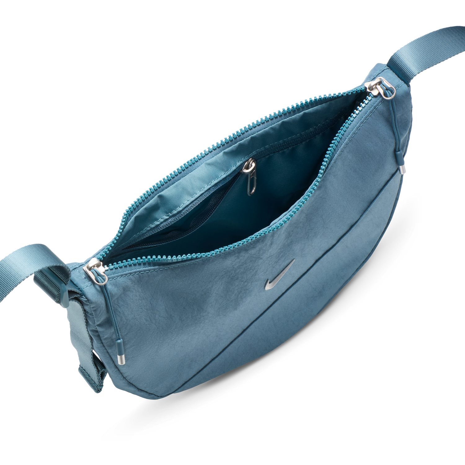 Ľadvinka Nike Nike Aura Crescent Shoulder Bag (4 l) Modrá | HQ4370-006, 1