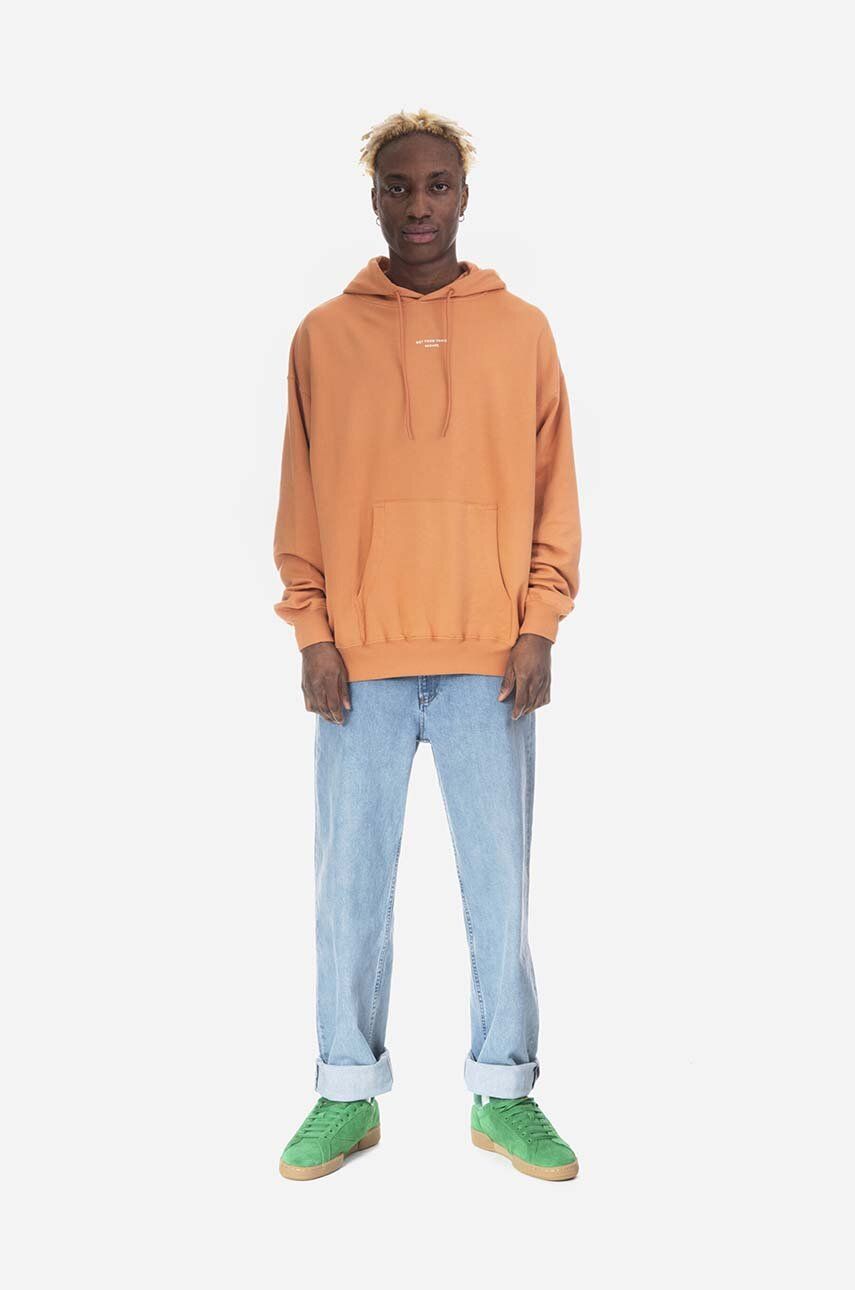 Mikina Drôle de Monsieur Hoodie Oranžová | HO109.PEACH, 1