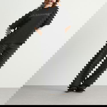 Tričko Jil Sander Logo T-Shirt Čierna | J03GC0137-J20243-001, 4