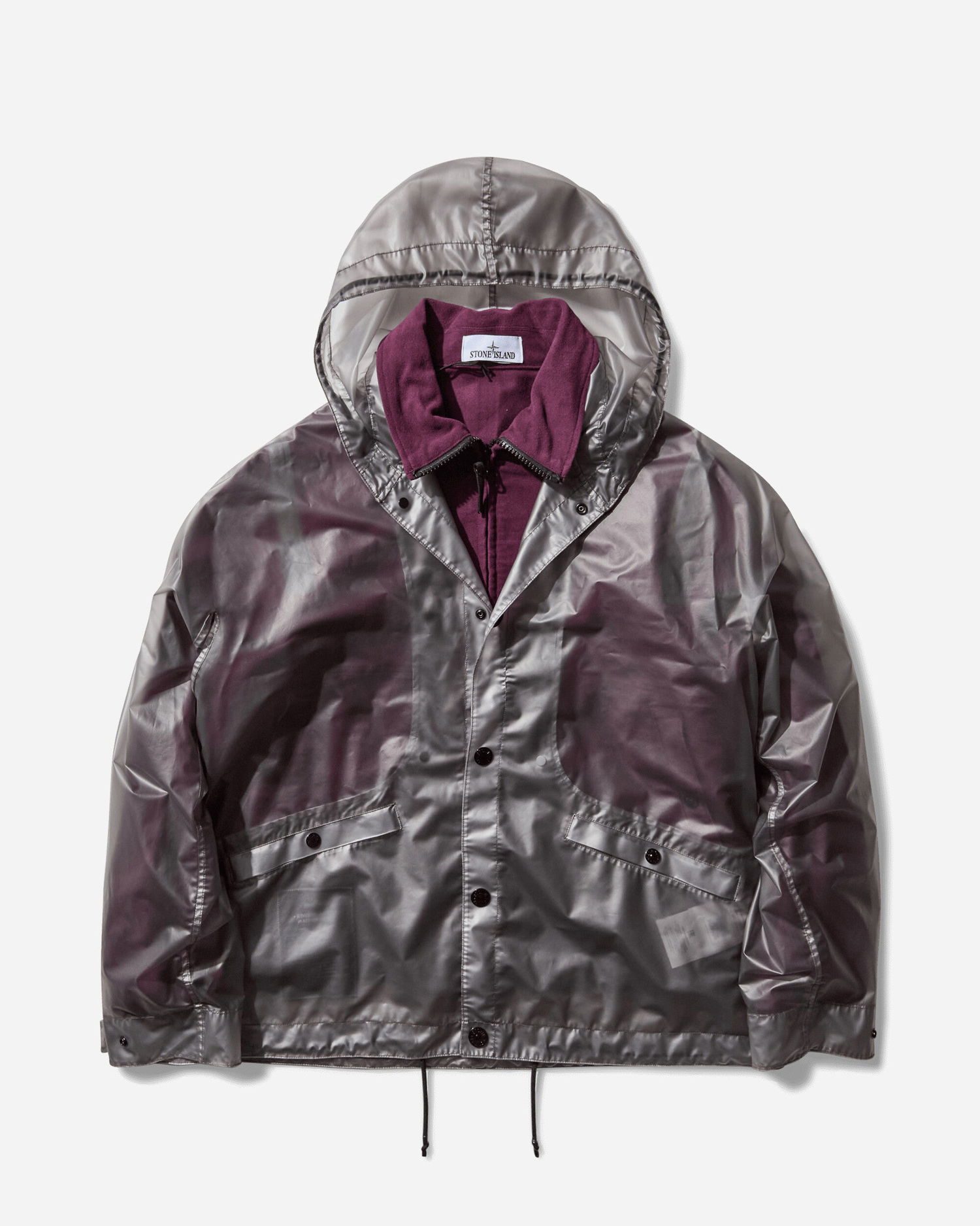 Bunda Stone Island Translucent Cover + Cotton Moleskin Jacket Fialová | K2S15-4100085-S0243 V0017, 1