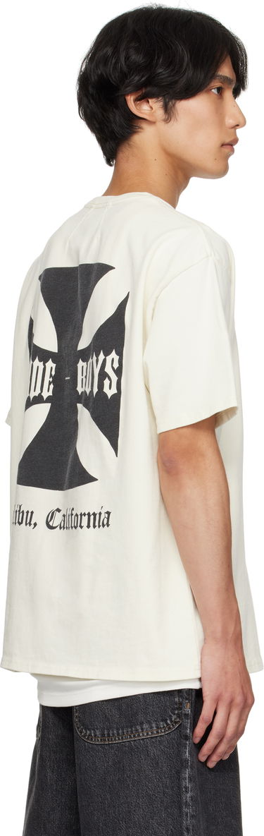 Tričko Rhude Rhude 'Rhude Boys' T-Shirt Biela | RHPF25TT24012, 2