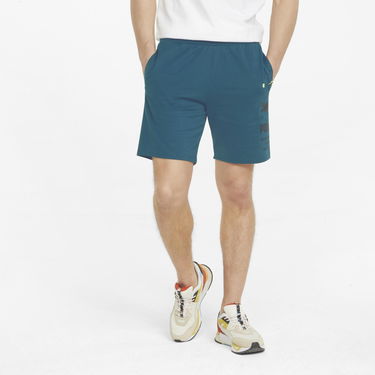 Šortky Puma Nature Camp Graphic Shorts Blue Coral Tyrkysová | 536819-44, 1