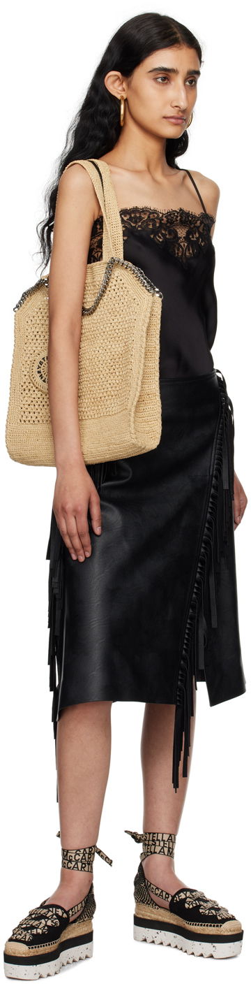 Tielko Stella McCartney Stella McCartney Lace Trim Camisole Čierna | 6T01253AU309, 4