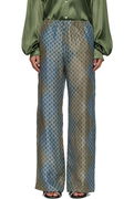 Dries Van Noten Patterned Wide-Leg Elasticated Trousers