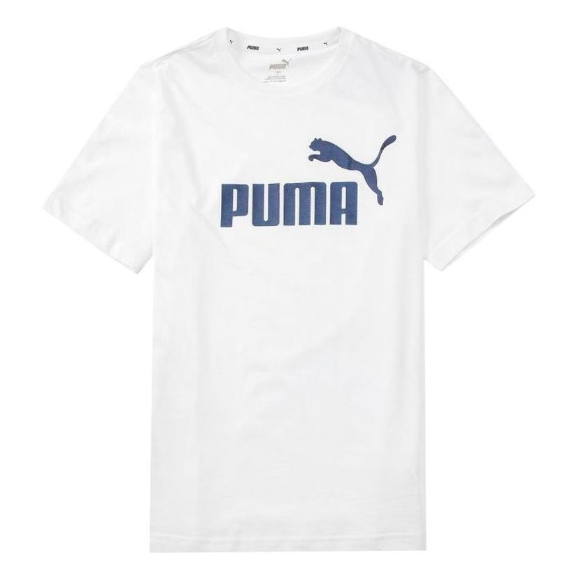 Tričko Puma ESS+ Logo Execution Tee Biela | 849563-02