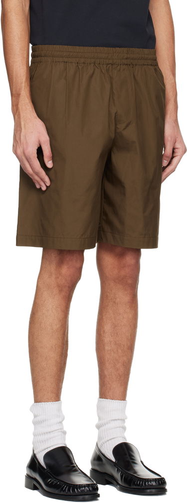 Šortky A.P.C. Cohle Elasticated Waist Shorts Hnedá | COHLE-H10011, 1