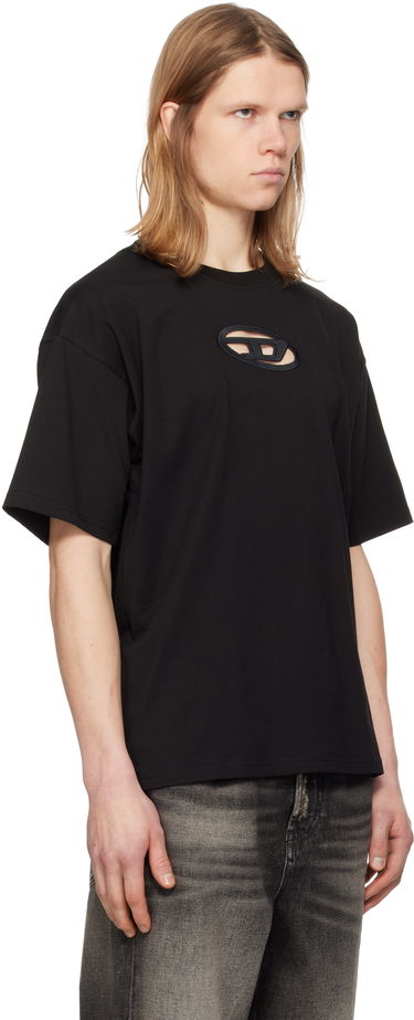 Tričko Diesel Black Logo T-Shirt Čierna | A15180-0NIAX-9XX, 2