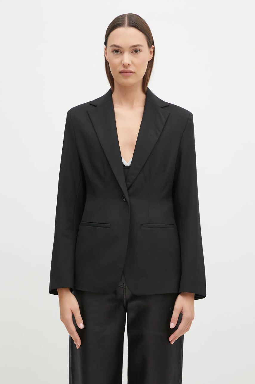 Bunda Samsoe Samsoe Samsoe Saliza Blazer Čierna | F24300007, 0