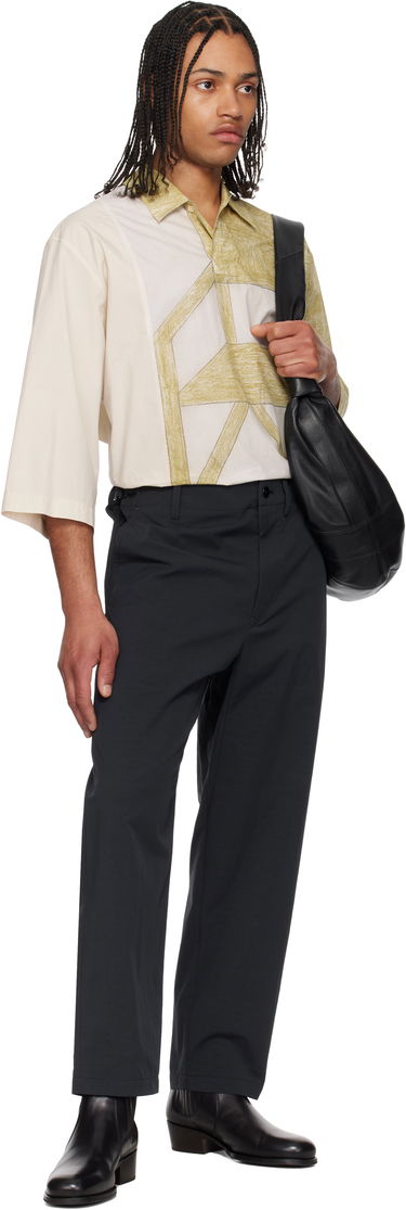 Polo tričko LEMAIRE Lemaire Short Sleeve Polo Biela | TO1380 LF1417, 4