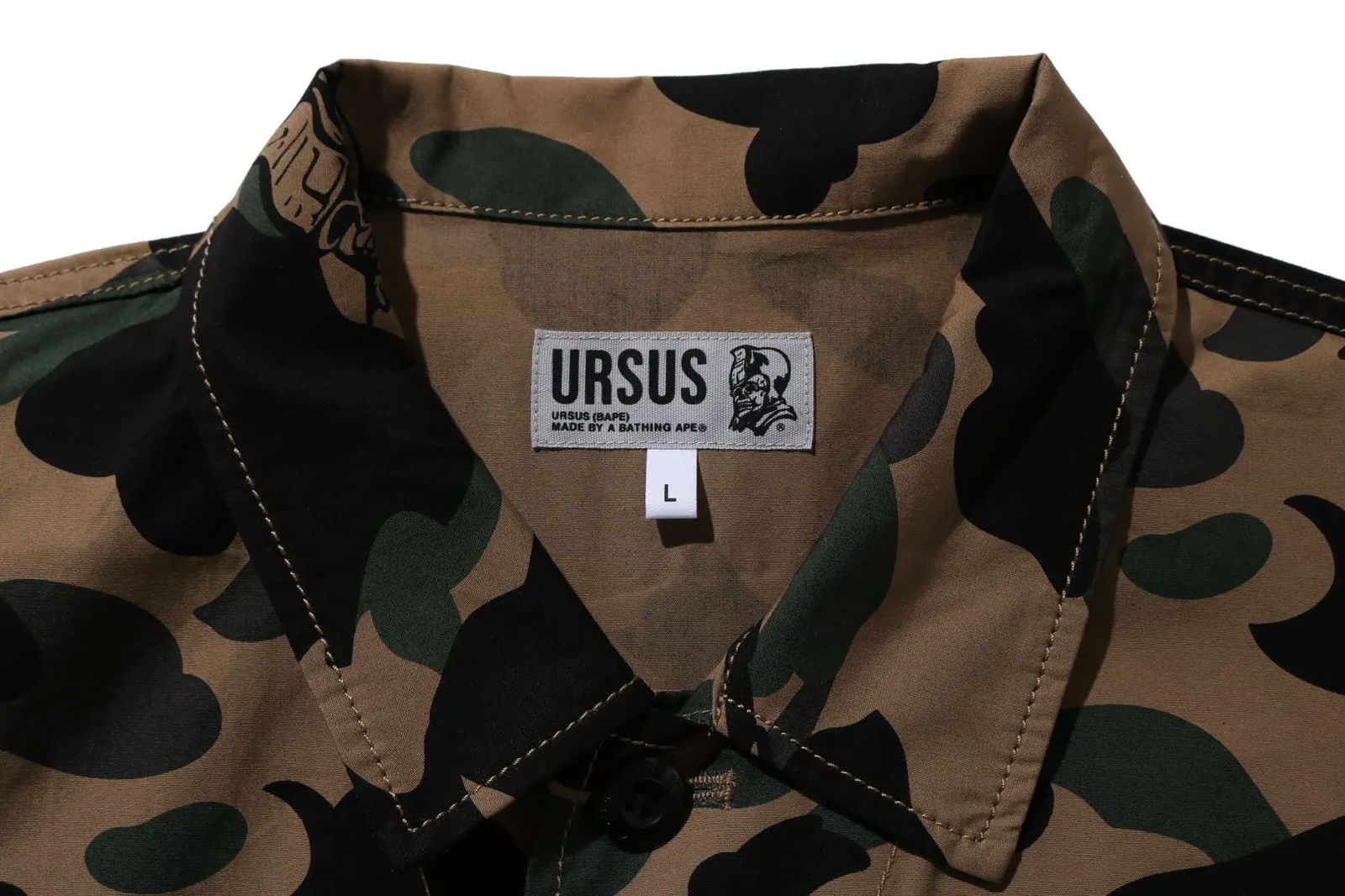 Bape Ursus Military Shirt Camo