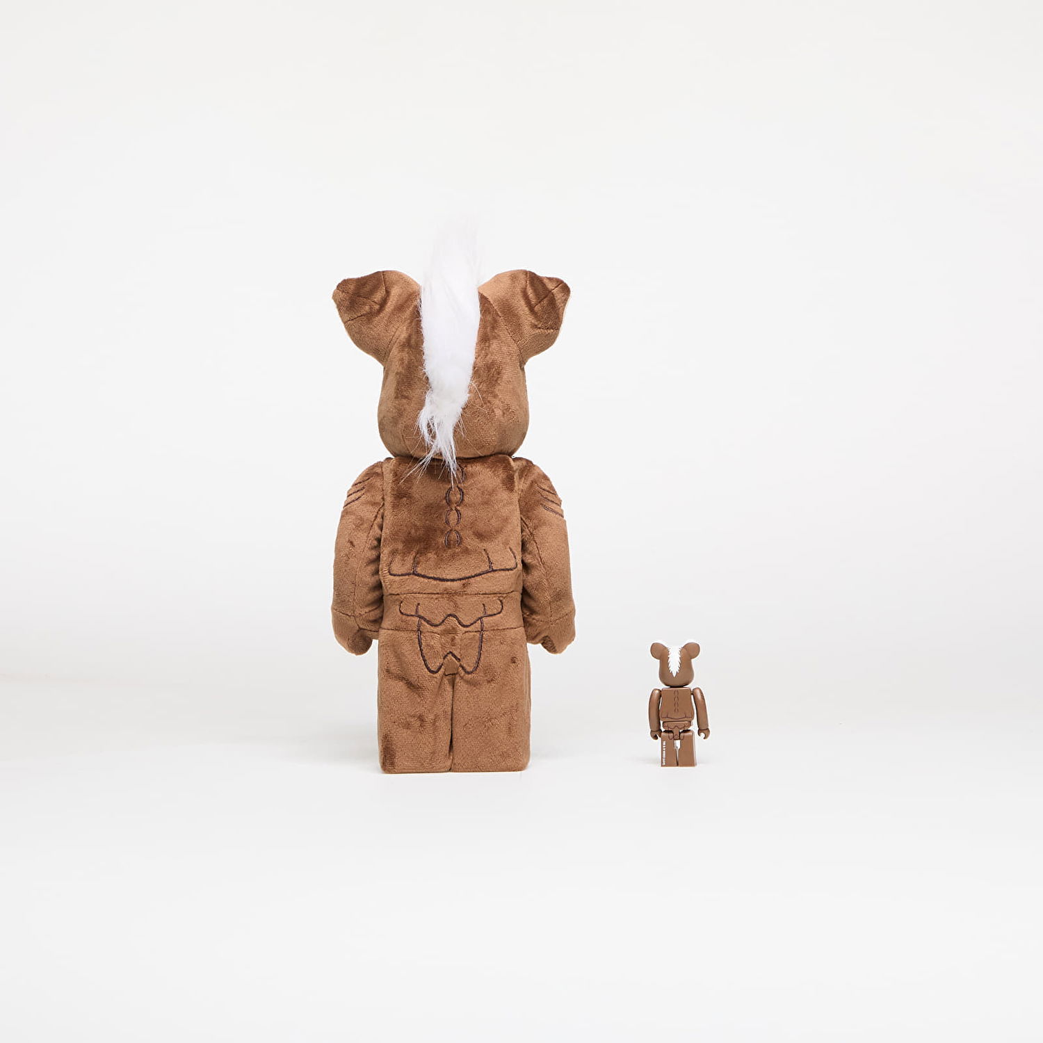 Zberateľské Medicom Toy BE@RBRICK Stripe 100% & Costume 400% Set Hnedá | 4530956616803, 1
