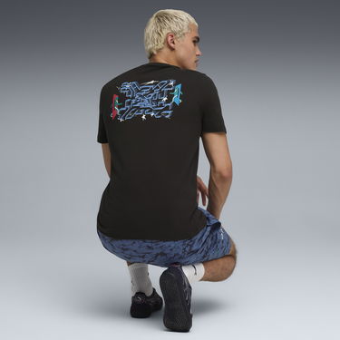 Tričká a tielka Puma PUMA x SQUID GAME Graphic Tee Čierna | 630706_01, 2
