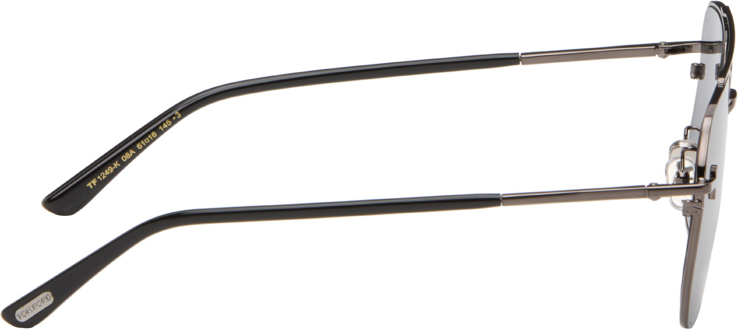 Slnečné okuliare Tom Ford Tom Ford Aviator Sunglasses Šedá | FT1249-K_6108A, 1