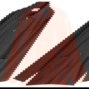 Košeľa Universal Works Universal Works Bakers Overshirt, Size Large Hnedá | 32678-RIB, 1