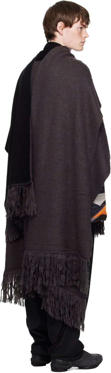 Šál KIKO KOSTADINOV Kiko Kostadinov Tarr Fringed Throw Scarf Šedá | KKAW25KN07-110, 2