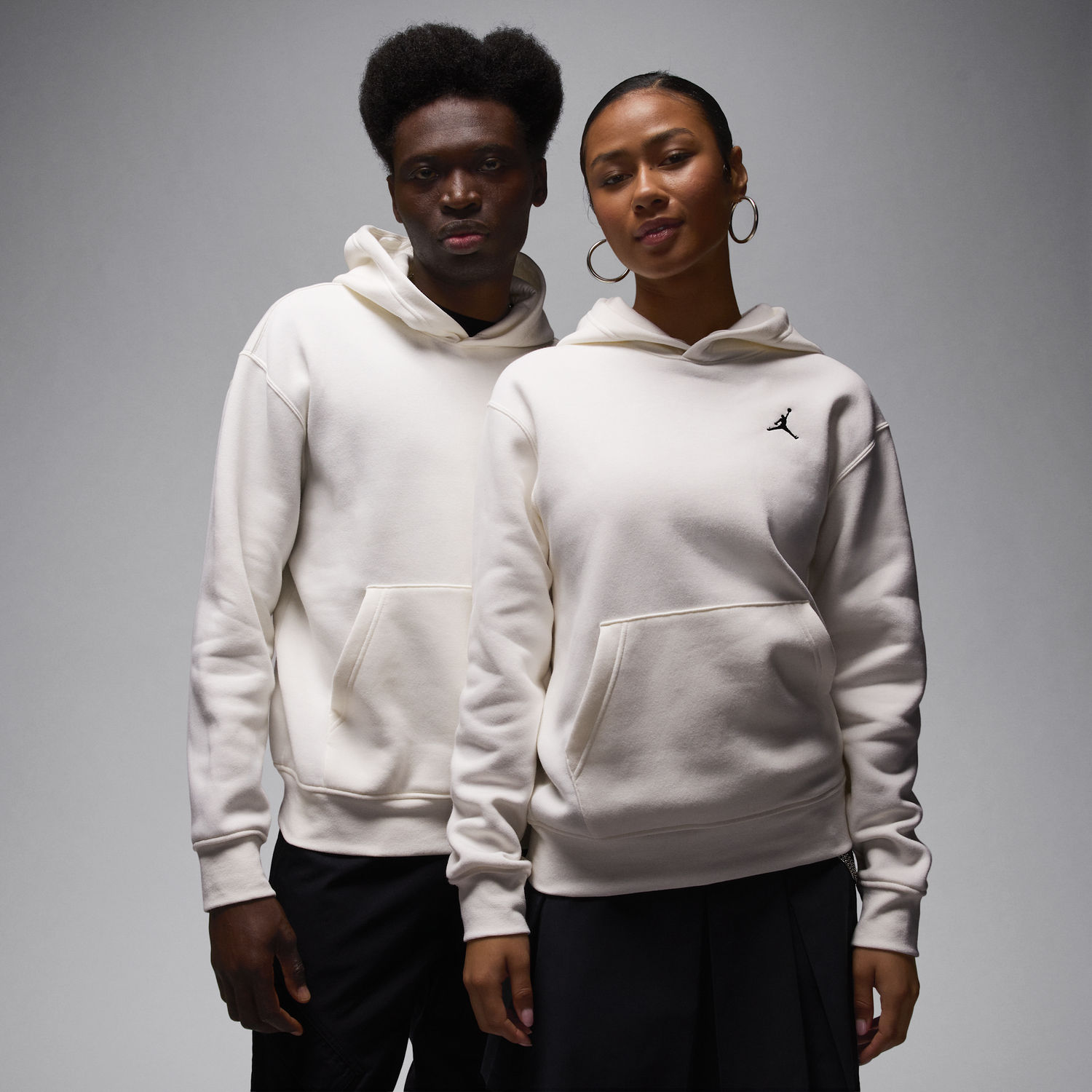 Mikina Jordan Jordan Brooklyn Fleece Hoodie Biela | FV7281-133, 0