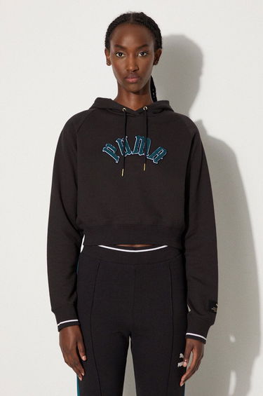 Mikina Puma Hoodie Classics Play Paris Relaxed With application Čierna | 627484, 0