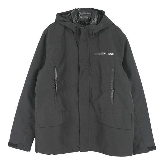 Parka adidas Originals Hooded Down Jacket Čierna | HG3927, 0
