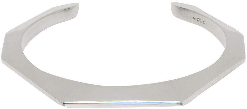 Náramok Bottega Veneta Polygon Cuff Bracelet Metalická | 732342 V5070