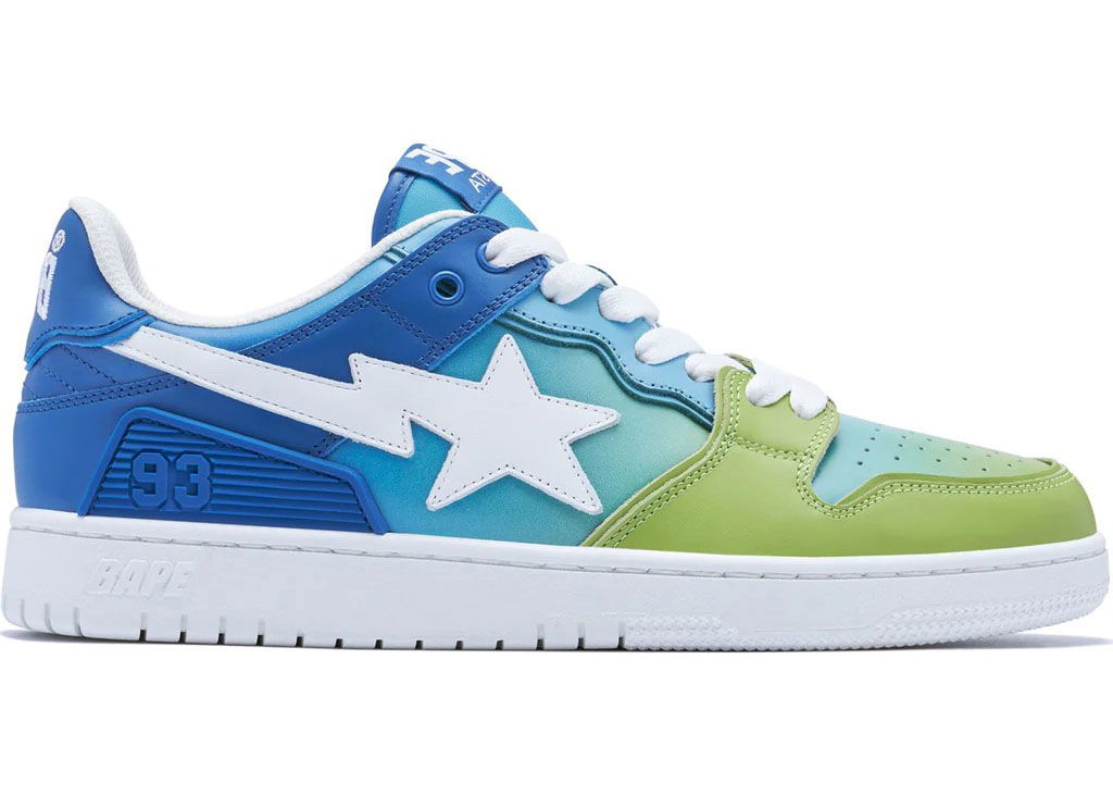 Tenisky a topánky BAPE SK8 Sta "Blue Gradient" Modrá | 1J30-191-023-BLU / 001FWJ301023I-BLU, 0