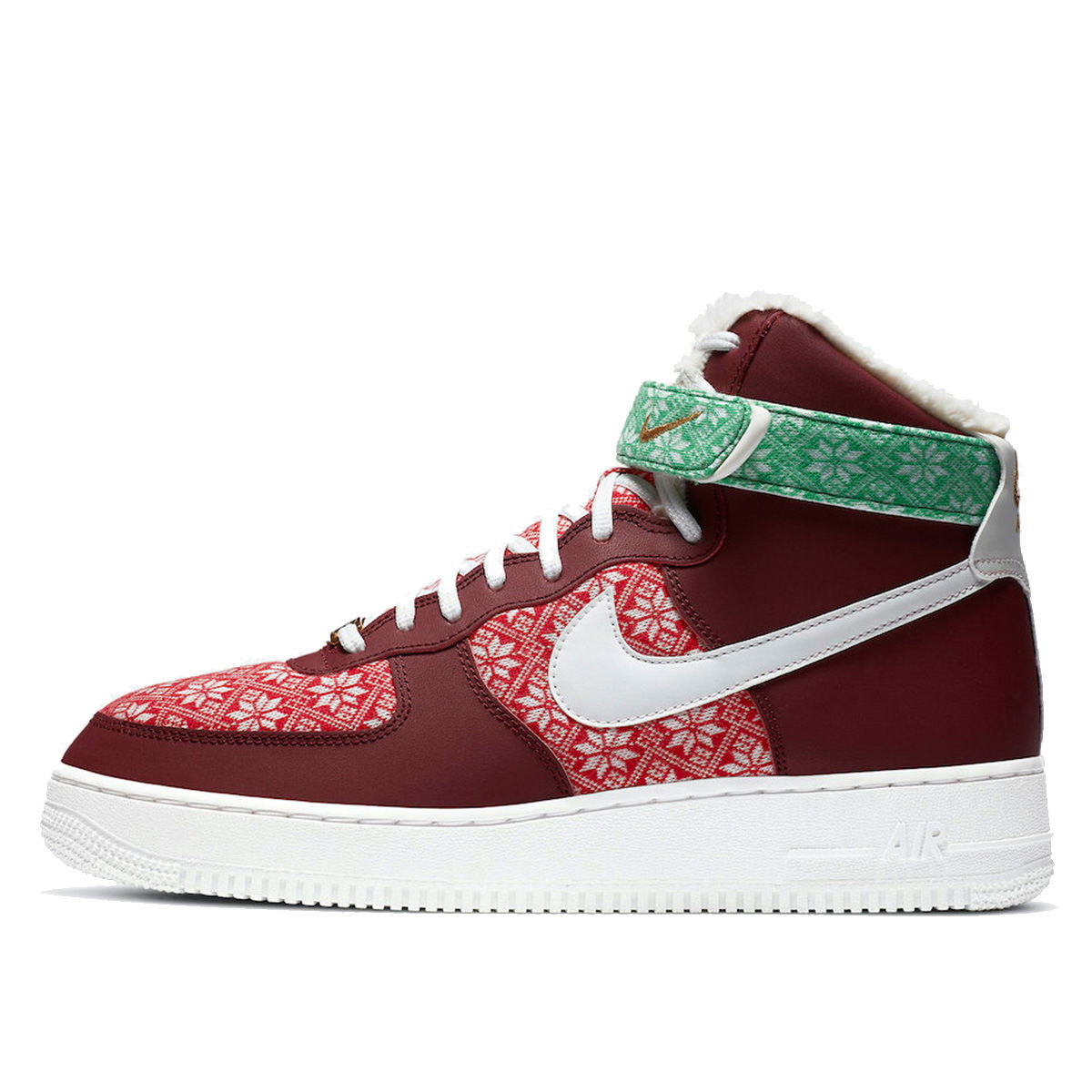 Tenisky a topánky Nike Air Force 1 High "Christmas" Hnedá | DC1620-600, 1