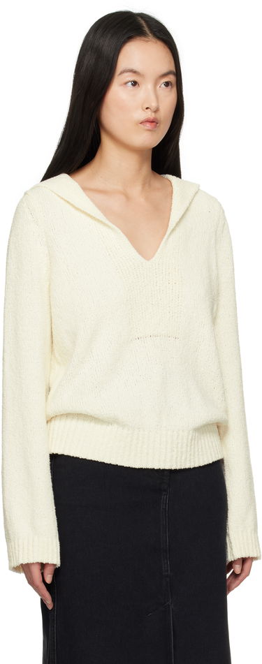 Sveter Loulou de Saison Loulou de Saison Bahia Knit Sweater Čierna | BAHIA, 4
