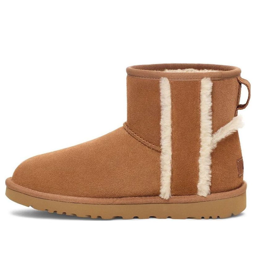 Tenisky a topánky UGG Shearling Logo Boots Hnedá | 1153473-CHE