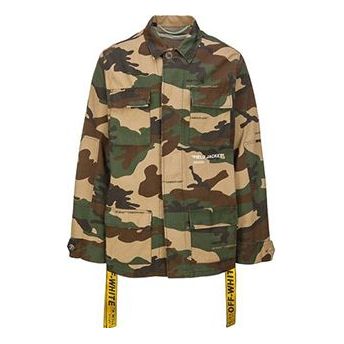 Bunda Off-White Off-White Camouflage Cargo Jacket Rôznofarebný | OMEL003E180260109901