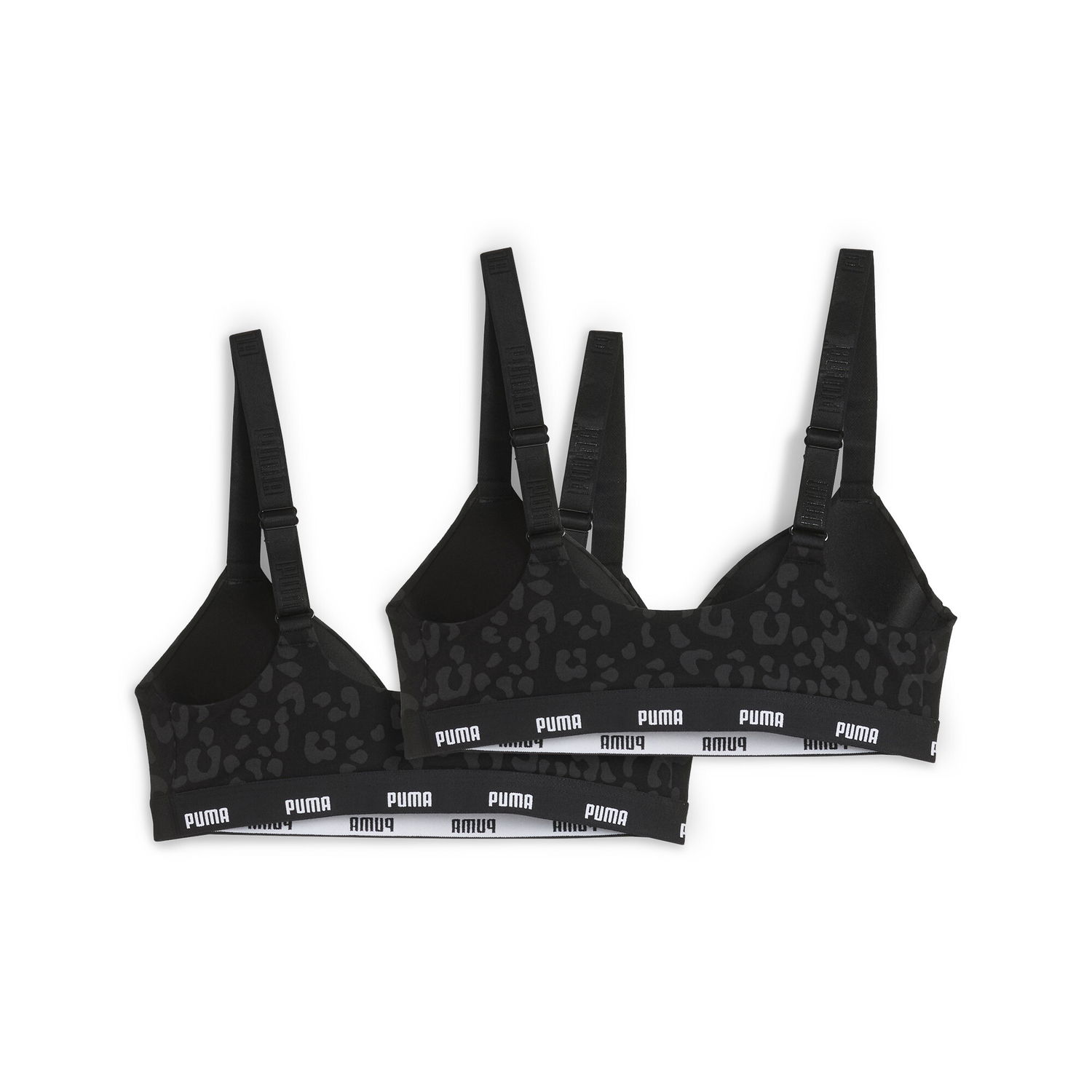 Podprsenka Puma Women's Leopard Print Sports Bra Čierna | 938309_01, 1