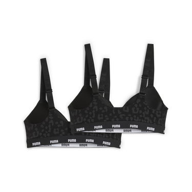 Podprsenka Puma Women's Leopard Print Sports Bra Čierna | 938309_01, 1