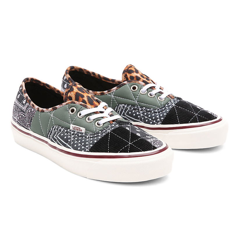 Tenisky a topánky Vans Anaheim Factory Authentic 44 Dx Pw Quilted Mix Zelené | VN0A54F99GU
