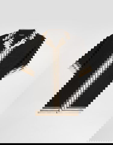 Košeľa Dolce & Gabbana Logo And Stripe-print Hawaii Shirt Rôznofarebný | G5LH3THI11THN5WH, 0