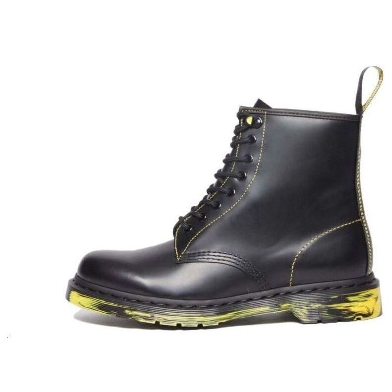 Tenisky a topánky Dr. Martens Marbled Sole Smooth Leather Lace Up Boots Čierna | 31158001, 0
