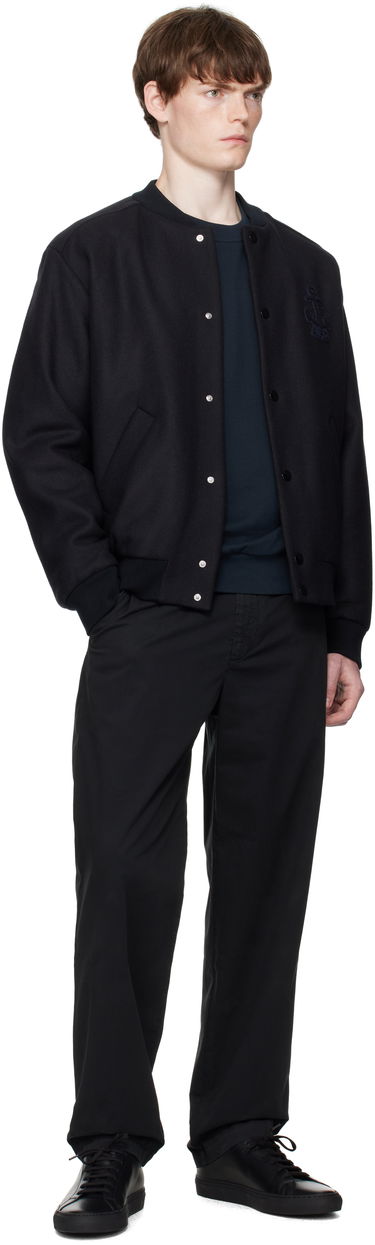 Bomber bunda A.P.C. A.P.C. Micka Wool Bomber Jacket Čierna | WVBDE-M32010, 3