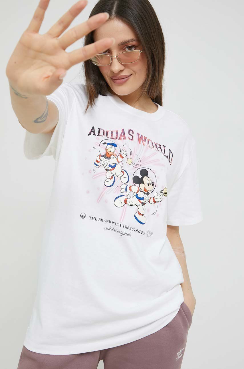 Tričko adidas Originals Cotton T-Shirt Biela | HL9051, 0