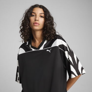 Mikina Puma FUTURE.PUMA.ARCHIVE Relaxed Fit Football T-Shirt Čierna | 629687_01, 1
